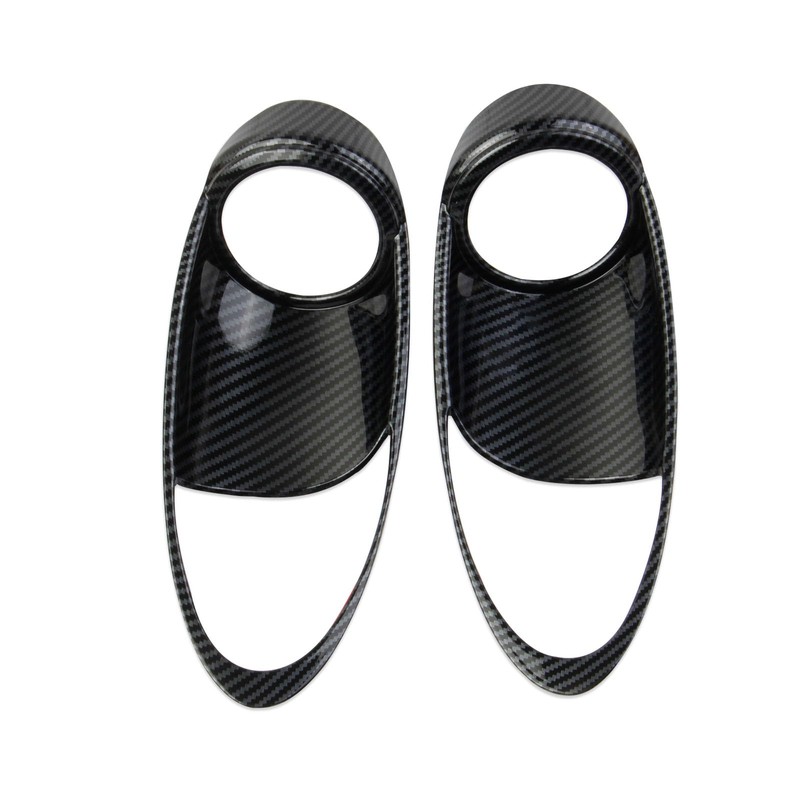 Fewshaw Carbon Fiber Style Inner Door Handle Cover Air Outlet
