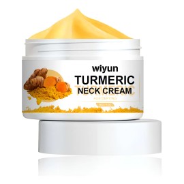 Crema Reafirmante De Cuello De Cúrcuma, Hidratante Facial Co