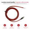 Yuchenfeng Gold-Plated RCA to Bare Wire Speaker Cable - 14AWG