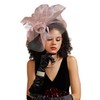 LATIMOON Pink Fascinator Hat for Women Girls Tea Party Elegant