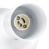 GU10 Ceiling Spotlight Holder 3 Head Rotating Lamp Base Fixture