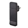 nvb 104548 Schutzkontakt-Flachplug plastic with Aussteckhilfe 230V black IP20