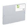 Q-Connect Elasticated Folder 25mm A4 Clear KF02310