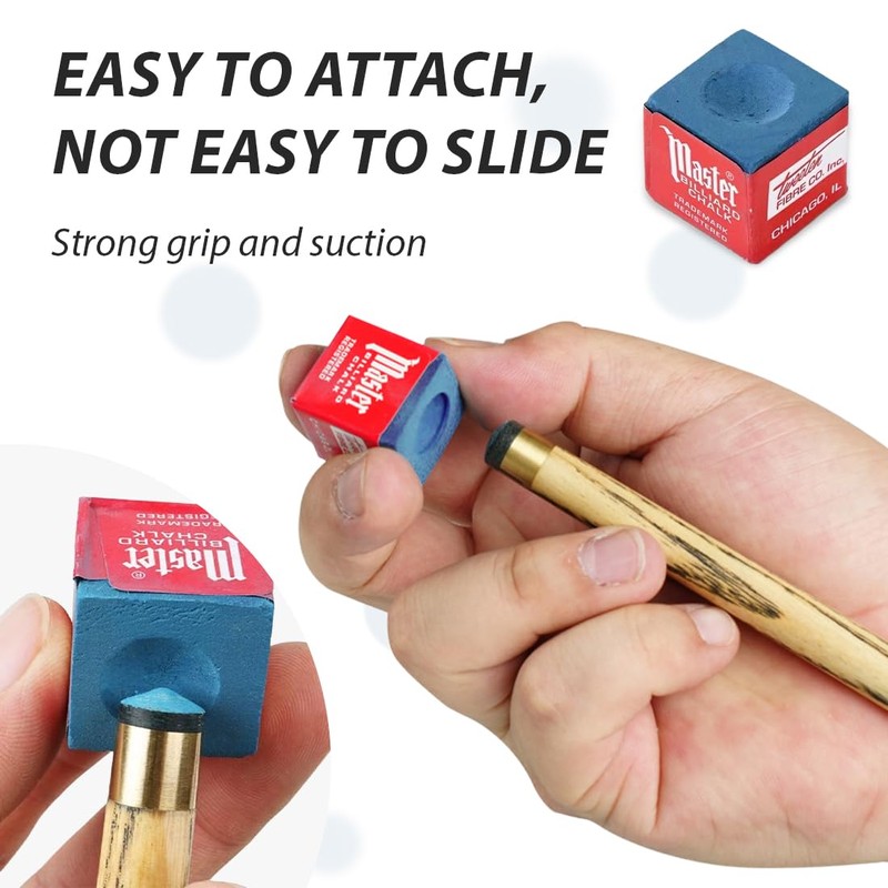 CATOR Professional Billiard Chalk, Billiard Chalk Accessories, Blue, Billiard Chalk,