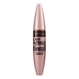 Máscara De Pestañas Lash Sensational Maybelline Color Very Black Waterproof