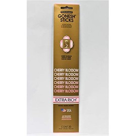 Indian Handicrafts Gonesh Stick Cherry Blossom (Set of 8) incenses, Multi