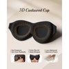 Sleep Eye Mask, 3D Contoured 100% Blackout Eye Mask, Sleep