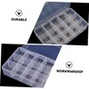 Vaguelly 1pc Box Storage Box Multi Grids Divider Bead Storage