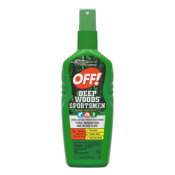 OFF! Deep Woods Sportsmen Insect Repellent III 6 fl oz