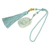 Tassel Pendant Chinese Zodiac Pattern DIY Porcelain Beads Light Weight