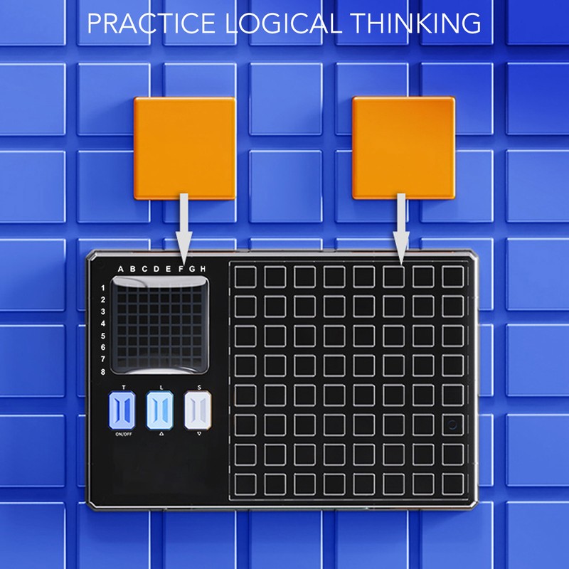 Electronic Puzzle Machine Handheld Educational Interactive Logical Thinking Brain Puzzle