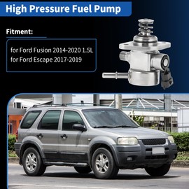 A ABSOPRO No.DS7Z9350A High Pressure Fuel Pump for Ford Fusion 2014-2020 1.5L for Ford Escape 2017-2019 Direct Injection Mechanical Fuel Pump No.DS7G-9D376-DB DS7G-9D376-DC