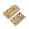 M.Vita Montessori Nido Stainless Steel Flatware for Baby Toddler Fork
