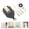 Gadpiparty 1 Set Clock Movement Mechanism Kit with Clock Hands