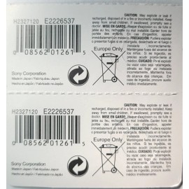 Sony 2PK 399 SONY 1.55V SILVER OXIDE (GOOD EXP 10/30) SR927 395 SR57 FREE SHIP