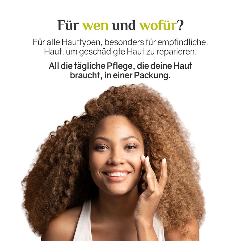 Skincare Repair Kit mit Centella Asiatica und Niacinamid. Originelles Geschenkset