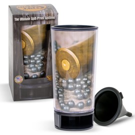Spit Bud Shot Gun Shells The Ultimate Spittoon for Chew - Portable Dip & Snuff Cup with Lid, Pop Tab, Spill-Proof Funnel, Can Cutter & Holder - Fit in Cup Holders - Holds 8oz - Made in USA