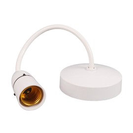 WORUIB Pendant Light Fitting, E27 Ceiling Rose Light Fitting, 90 * 70 * 32mm Bakelite Pendant Holder for Kitchen Island, Living Room, Bedroom, Dining Area Lighting