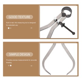 iplusmile Measuring Tools Woodturning Calipers Spring Type Caliper Wood Turning Calipers Inside outside Caliper Outside Calipers Wood Turning Tools Inner Spring Lathe Carbon Steel