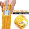 Stainless Steel Corn Stripper - Easy Handheld Corn Kernel Remover