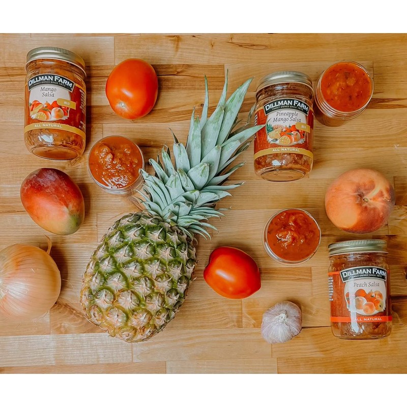 Dillman Farm 6 Piece Fruit Salsa Variety Pack - (3