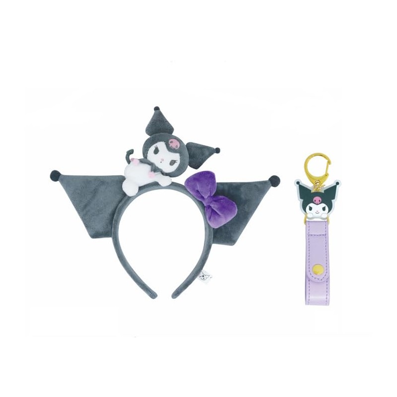 Sanrio Characters Plush Headband & Holder Set, One Size Fits