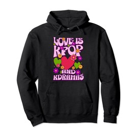 Cute Kawaii K-Pop and K-Drama Lover Pullover Hoodie