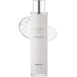 WELLDERMA Sapphire Collagen Impact Hydro Toner 3.38 fl.oz- Collagen Anti-Aging and Moisturizing Face Toner with Hyaluronic Acid, Moist Essence Skin Booster, Healthy Glow Skin for Dull Skin