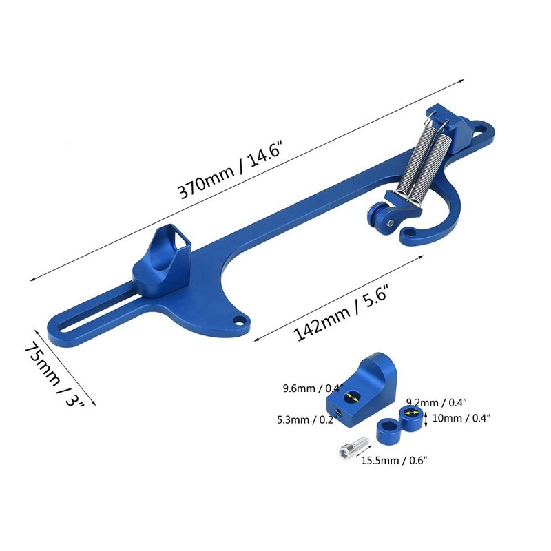 Throttle Cable Bracket丨Throttle Bracket丨 Carburetor Accessories Billet Aluminum Throttle Cable