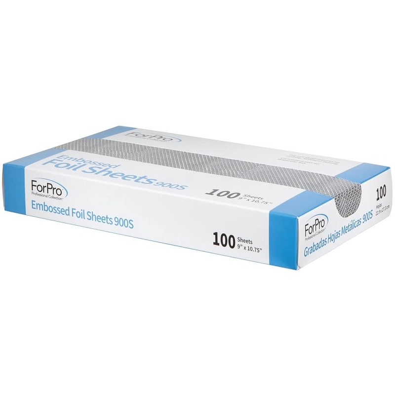 ForPro Embossed Foil Sheets 900S, Aluminum Foil, Pop-Up Dispenser, for