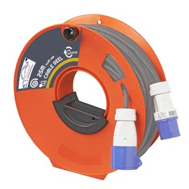 Cable Reel Empty 25m Reel - Caravan and Camping Electric Hook Up Lead Cable Wire Storage - Also Great for Garden Hoses, Household Wires, Ropes a...