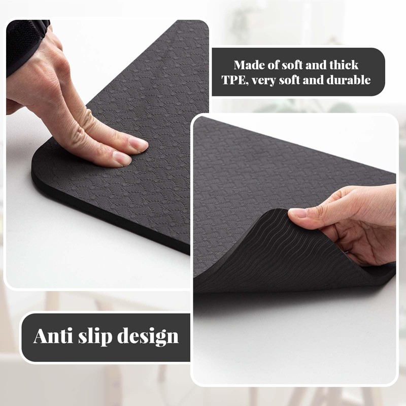 Drydiet 2 Pcs Sewing Machine Muffling Mat Pedal Mat Sewing