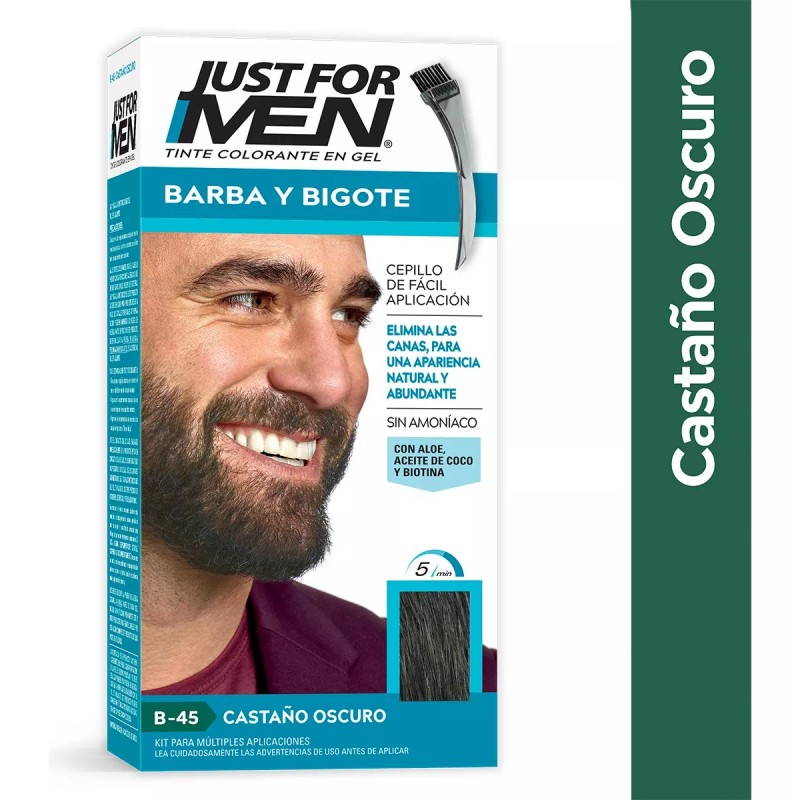 Just For Men Tintes Just For Men Kit Castaño Oscuro
