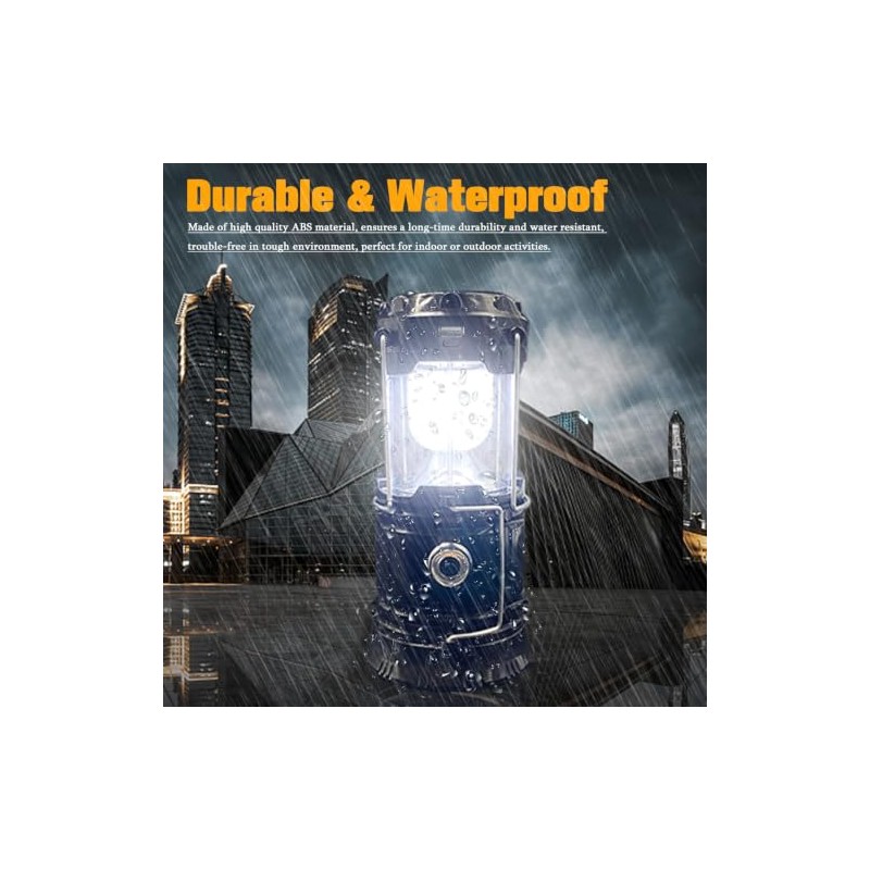 XTAUTO Portable LED Camping Lantern - Lightweight & Waterproof