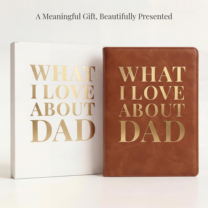 YOELOVE What I Love About Dad Leather Book – A