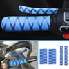 KIRZAX 2 Sets Motorcycle Handlebar and Brake Covers, Non-Slip Soft