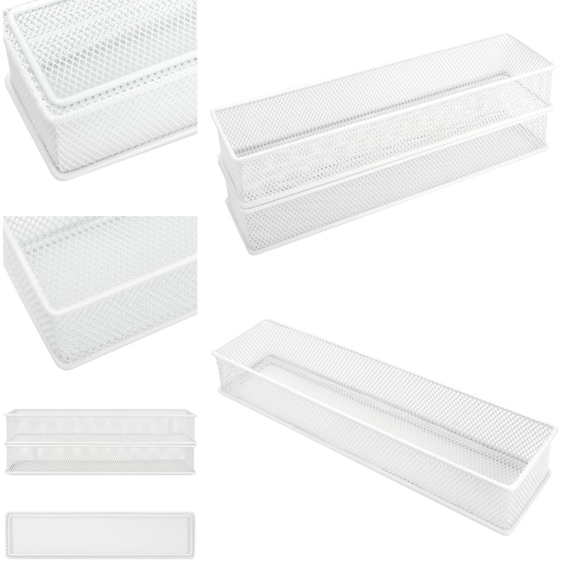 Annova Mesh Stackable Drawer Cabinet and Shelf Organizer Bins Storage