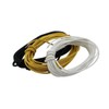 Guyker Cloth-Covered Braided Guitar Wire - 15 Feet (5-white/5-black/5-yellow) Electrics