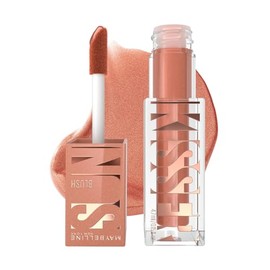 Maybelline Blush iluminador líquido Sunkisser Tono 8 Shades On, 4.7ml, mejillas radiantes y bronceadas al instante, fórmula con Vitamina E, aplicador XL, ruboriza, brocea e ilumina