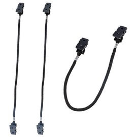 3 Pcs Hat Windy Clips, 30cm Cap Retainer Clip Apparel Keeper, Fishing Hat Wind Lanyard Cord, Hat Strap Clips for Boating Climbing Hunting Hiking Sailing Golfing, Black (B)