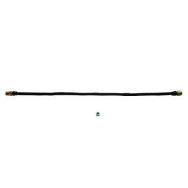 Stanbroil 1/2" OD x 3/8" ID 36" Non-Whistle Flexible Flex Gas Line Connector Kit for NG or LP Fire Pit and Fireplace