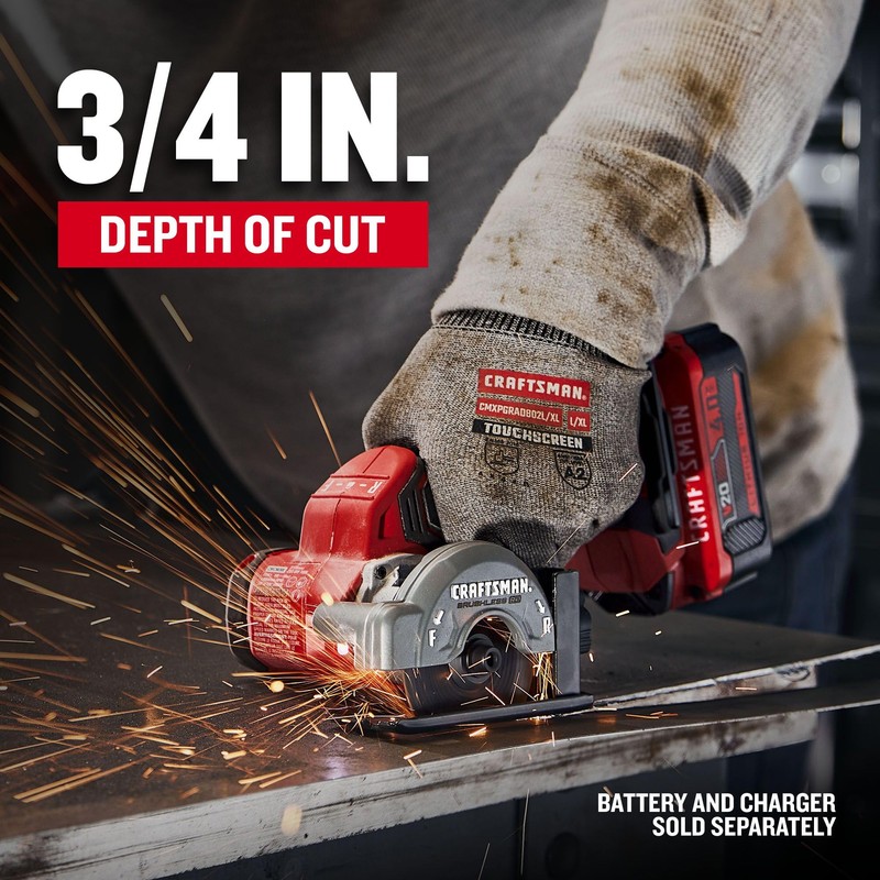 CRAFTSMAN V20 3 Inch Cordless Cut-Off Tool with Forward and