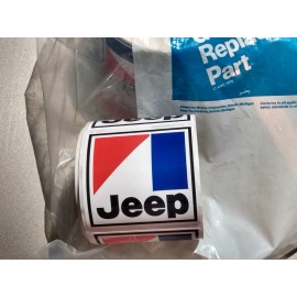 Jeep AMC Jeep dealer emblem decal CJ5 CJ7 Wagoneer Eagle Cherokee 4x4