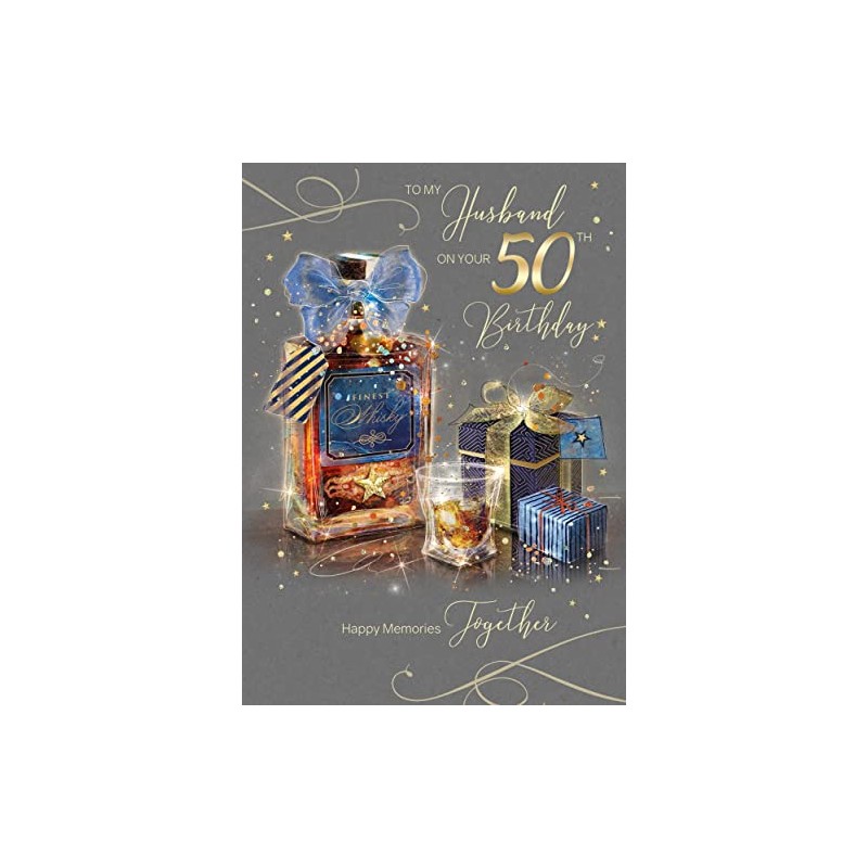 Cherry Orchard Husband 50th Birthday Card from the Grayson Range