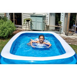 Igarashi RLD-70H Float Ring, 27.6 inches (70 cm), Honuhaibiukiwa (Blue) Ukiwa with Rope