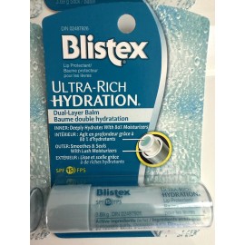 Blistex 4x Blistex Ultra Rich Hydration Dual Layer Lip Balm SPF 15