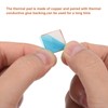 sourcing map Heatsink Copper Sheet Washer, 0.5mm Thick Pad with