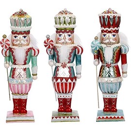 Mark Roberts 2020 Collection Sweet Nutcracker, Assortment of 3 Figurines