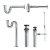 Daelim Bath sink accessories, trap automatic manual pop-up pop-up water