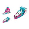 Clementoni 61878 Lab-Sailing Yacht and Speedboat, Multi-Colour